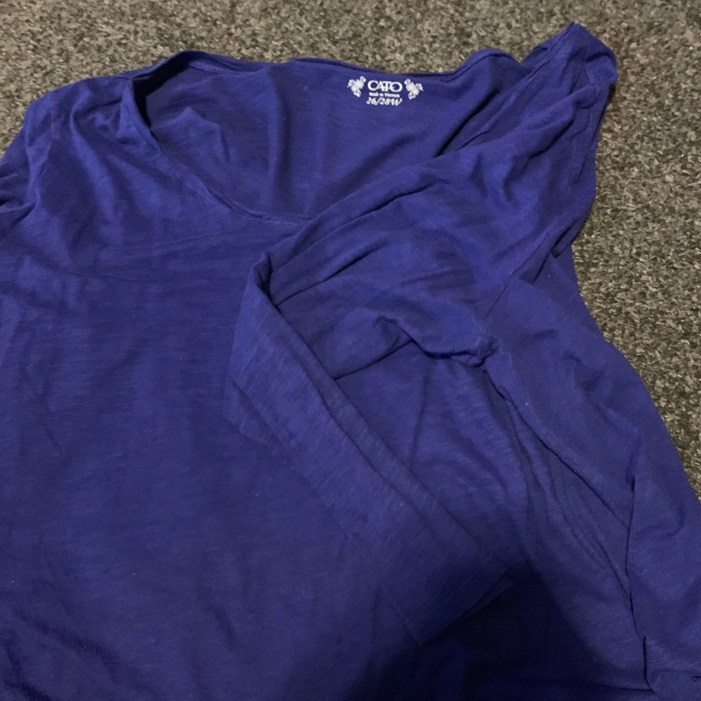 Royal Blue long sleeve shirt